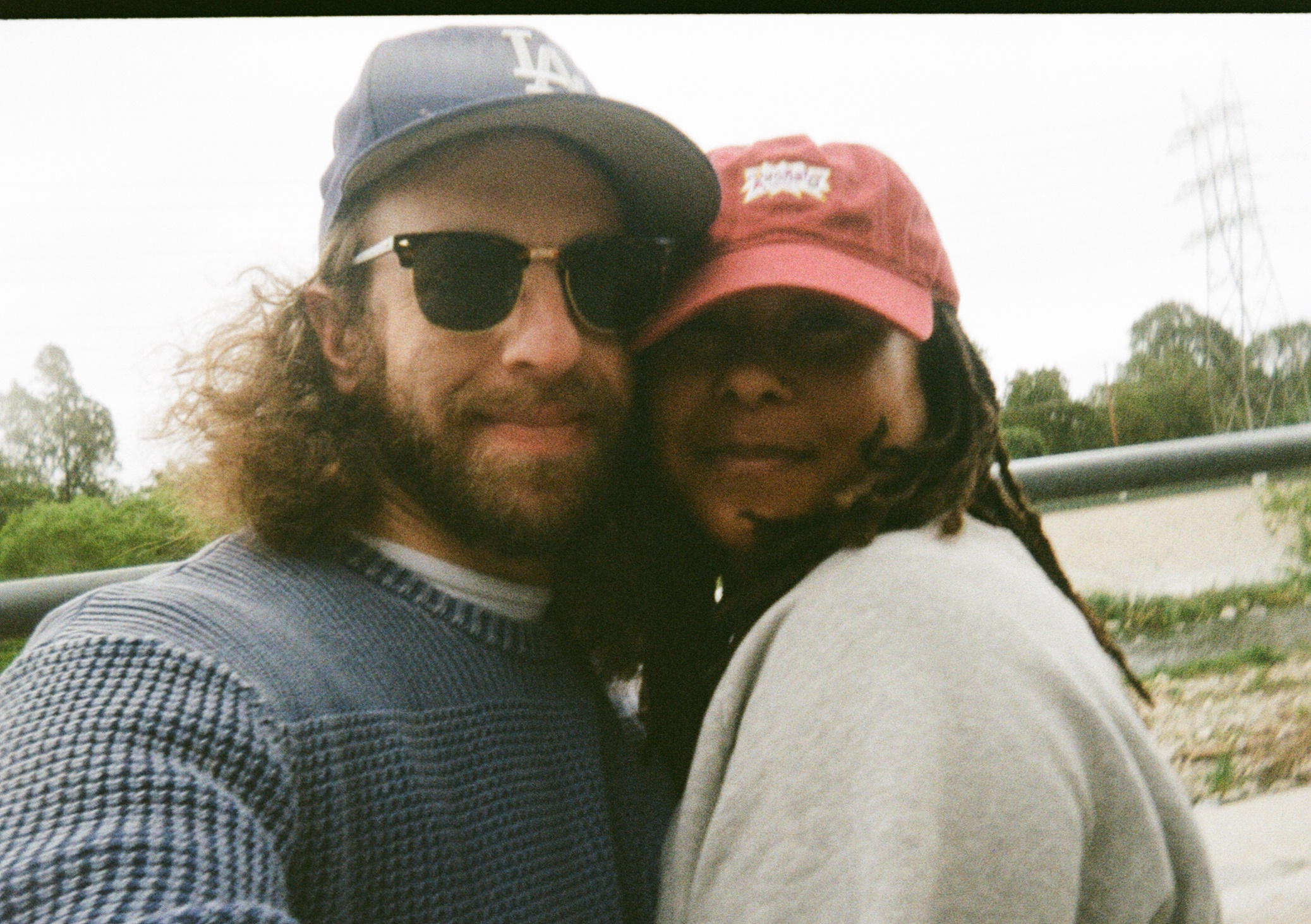 Asa and Julie close-up film photo